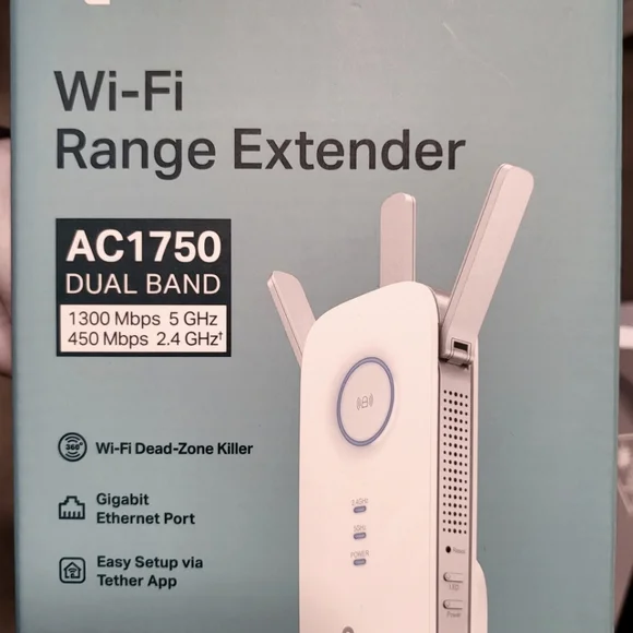 TP-LINK RE450 - Wi-Fi range extender - GigE - Wi-Fi - | RE450(DE